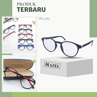 Frame Kacamata Premium Pria Bulat TH1787