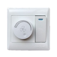 Ceiling Fan Speed Regulator Type 86 Fan Electric Fan Stepless Speed Regulator with Switch Panel One 