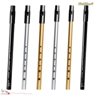 WATTLEMI Irish Whistle Flute, Rich Tone 6 Holes Aluminum Tin Whistle, Traditional Easy-to-learn C/D 