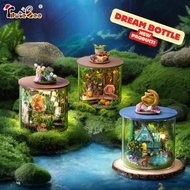 CUTEBEE Dream Bottle DIY Dollhouse Magic House Handcraft House Collectibles for Hobbies DIY Playhous