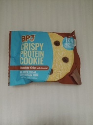 BPJ Crispy Protein Cookie  - Chocolate Chips with Coconut
BPJ 香脆蛋白曲奇 - 朱古力椰香味 
60g 1件