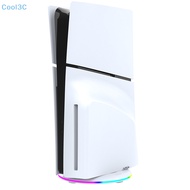 Cool3C For PS5 Slim Console Vertical Stand For PS5 Slim Optical Drive/digital Version Base Stand With Atmosphere RGB Light Universal HOT