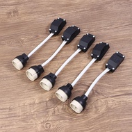 5Pcs GU10 Lamp Holder With Terminal Box Soet 2A 250V Ceramic Lamp Bases Connector For LED Light Halo