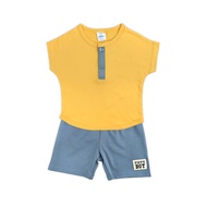 FIFFY COOL BAJU BAYI SHORT SLEEVE BOY SHIRT SUIT (2325118)