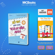 Sách - Sổ tay kiến thức Toán - Văn - Anh lớp 8 - MCBooks