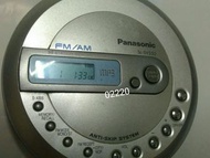 Panasonic CD隨身聽，國際牌CD隨身聽，CD播放器，隨身聽，播放器~國際牌CD隨身聽~功能正常~可外接行動電源或插電，CD/MP3二用機