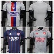 player version 2526 Lyon home and away high quality football short sleeved T-shirt