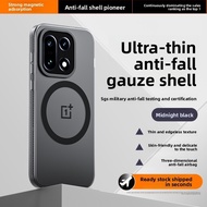 For One plus 15 13 13T 13S 13R case Frosted ultra-thin magnet back cover Case For One plus Ace5 Ace5