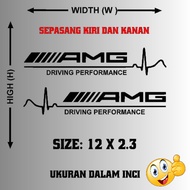 STICKER AMG DRIVE PERFORMANCE MERCEDES