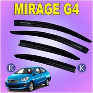 ♞Rain Visor for Mirage G4 Sedan