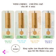Bamboo wind chimes 4-season version - Sound Meditation - Sound healing