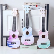 Shixiang 21 นิ้ว Ukulele เครื่องดนตรีกีตาร์ขนาดเล็กของขวัญ Ukulele รูปแบบเครื่องดนตรีอุปกรณ์เสริมกีต