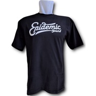 Tshirt Tops Fashion T-shirts for Adult Men Epidemic Sound 100% soft cotton combed 30s black