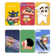 Shin Chan Ezlink Card Sticker Protector Cartoon Stickers