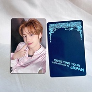 SHINYU DOHOON HANJIN YOUNGJAE TWS Photocard Japanese Patrol zone2 Photocard Genuine Version