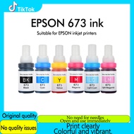 for Epson Epson T673 Inks 673 ink Epson L850 Photo L1800 L850 Tahan Tinta Cartridge 6-warna Black In