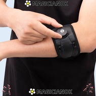 MAGICIANOK Tennis Elbow Brace, Built-in Silicone Pad Breathable Material Badminton Elbow Support Bra