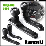 For Kawasaki Ninja400 Z400 Motorcycle Aluminum Slider Vehicle Body Drop Protection Bumper EP Evotech