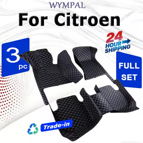 Luxury Car Floor Mat For Citroen C1 C4 Coupe C5 Cross C4 Cactus DS 3 C1 Xsara C5 X7 Accessories inte