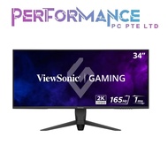 ViewSonic VX3418-2K 34" 3440 x 1440p 165Hz Gaming Monitor (3 YEARS WARRANTY BY KAIRA TECHNOLOGY PTE 