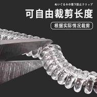 Bag Five Metal Buckle Winding Ring Transparent Coil Bag D Buckle Protection Ring Hardware Anti-Wear 