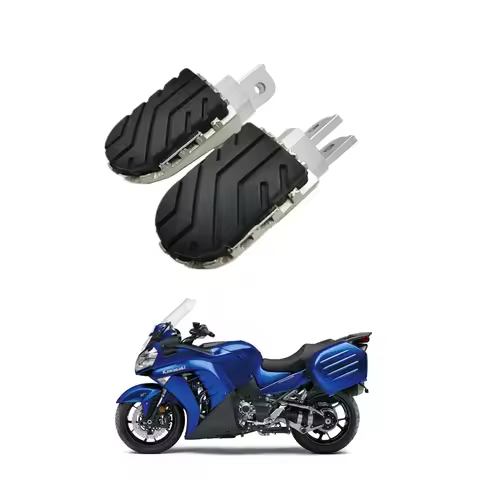 FOR KAWASAKI GTR 1400 GTR1400 Moto Accessories Front Footpegs Foot Rest Peg
