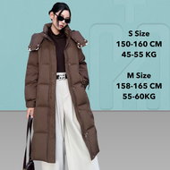 Hitchie A091-1788 Korean Fashion Hoodie Padded Winter Down Jacket Woman Fleece Baju Sejuk Tebal Park