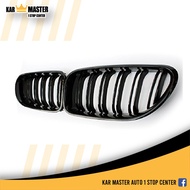 BMW E60 2 Line Front Grill Gloss Black Color