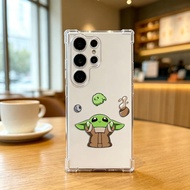 Future Warrior Star Wars Yoda Cover Clear Phone Case For Samsung Galaxy A57 A56 A55 A54 A53 A52 A51 