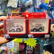 Takara Tomy Tomica Choro Q CRT 2005 Set #78 Porsche 911 2005 PCCJ GT3 Cup Car & #99 CRT Volkswagen V