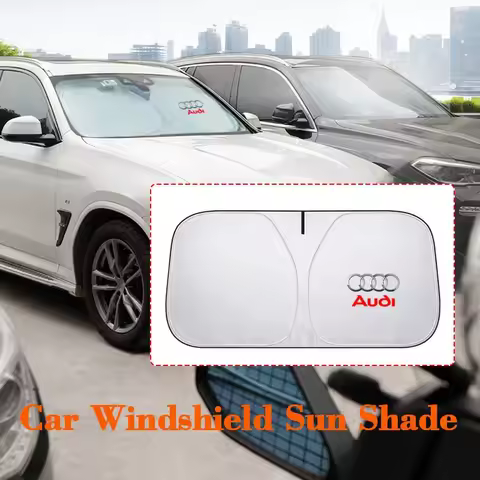 2025 Hot Sun Shade Visor UV Car Windshield Protection Shield For Audi A1 A2 A3 A4 A5 A6 A7 A8 Q1 Q2 