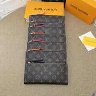 LV_ Bags Gucci_ Bag Wallet Men Ladies Leather Bag Card Holder Zipper Wallet Bifold Wallet Handbag OVCT