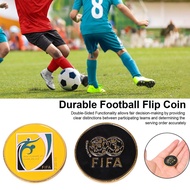 <CarAcc> Exquisite Football Decision Maker Football Coin Football Referee Flip Coin Anti Rust Alloy 