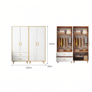 Bedroom Storage Wardrobe 3 Doors
