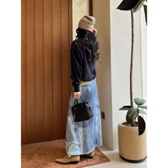Xianxianjia Aeta Short Handle Boston Small Square Bag Deerskin Shoulder Bag Handbag