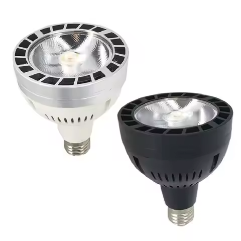 E27 E26 Led spotlight 35w COB par30 Led bulb light indoor track spot shop lamp AC85-265V