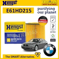 HENGST Oil Filter BMW 7 F01 F02 F03 F04 Engine N55 2008-2015 Penapis Minyak Enjin E61H D215 11 42 7 