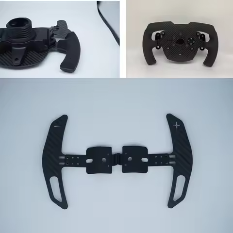 For Thrustmaster T300RS/GT/GTE T300 599 TS-PC Racing Car Game Mod Steering Wheel Carbon Fiber Paddle