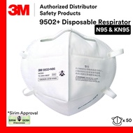 3M 9502+ NIOSH-approved N95 & KN95/ 3M 9502V+ P2 & KN95 / Particulate Disposable Respirator/ Dust Ha