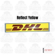 Sticker DHL / Die-Cut Vinyl Sticker