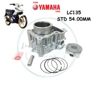 BLOCK STANDARD 54MM MOTOR YAMAHA LC135 135LC LC 135 135 LC LC CYLINDER BLOCK KIT STANDARD PISTON RIN