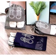 Drawstring Shoe Bag Waterproof Travel Shoe Bag Large Size 45 x 36 cm