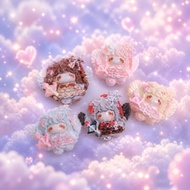 5pcs Cupid Angel KT Resin Charm DIY Miniature Cream Glue Decoration Cute Keychain Pendant | Smallstr