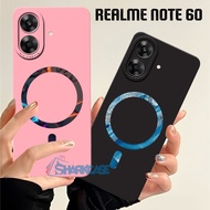 HP [SHARKCASE] Case Realme Note 60 C61 C63 C53 C55 C51s C51 Realme Note 50 Current Apple Logo Motif 