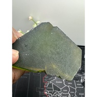 Lab Quartz Bi-color Tourmaline 45x55- 96gms african color .