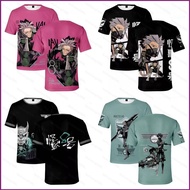 HT Kaiju No 8 Kafka Hibino Gen Narumi Cosplay cloth summer T-shirt Anime Short Sleeve Top HT