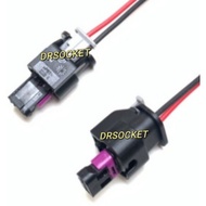 2PIN 4FO 973 702 TYCO FUEL INJECTOR CONNECTOR HIGH PRESSURE PUMP GASBAG AUTOMOTIVE CONNECTOR l