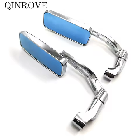 Motorcycle Rearview Mirror Aluminum Alloy Side Mirror 8 10MM Universal For Yamaha FZ6 FZ8 FZ09 Honda