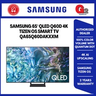 Samsung [Ready Stock] 65" QLED Q60D 4K Tizen OS Smart TV QA65Q60DAKXXM- Samsung Malaysia Warranty