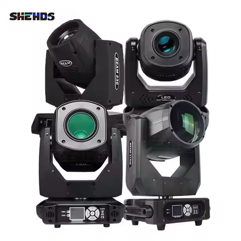 SHEHDS 275W 10R/230W 7R Beam Lighting 100W/160W/230W LED Spot Moving Head Lighting For DJ Disco Wedd